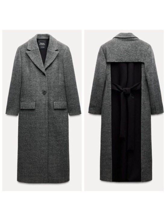 Zara Jackets & Blazers - ZARA WOMAN ZW COLLECTION Combined Wool Coat